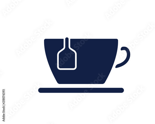 tea glyph icon , designed for web and app