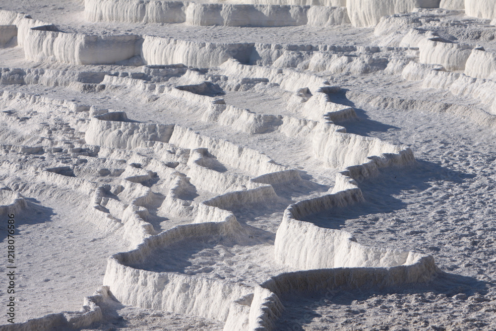 Obraz premium Kalksinterterrassen Pamukkule