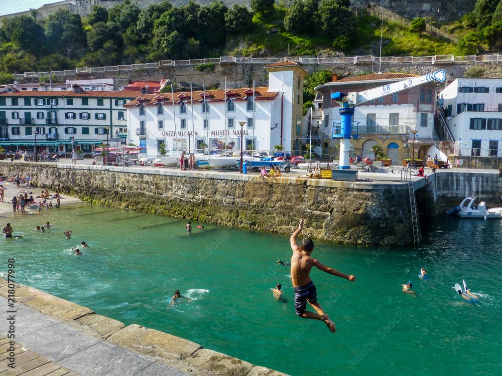 Fototapeta premium Święty Sebastian. Miasto Guipuzcoa. Kraj Basków, Hiszpania