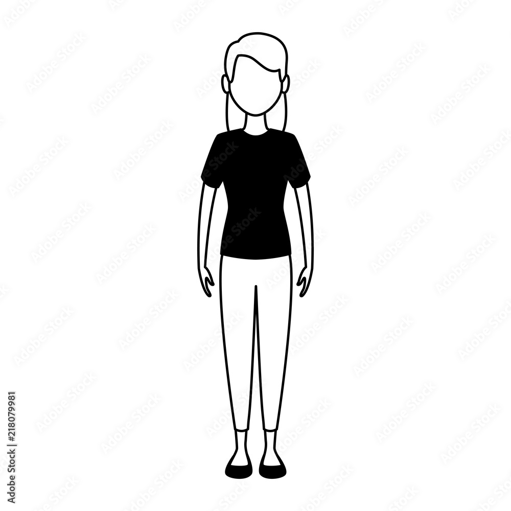 Young woman avatar vector illustration graphic design Young woman avatar vector illustration graphic design