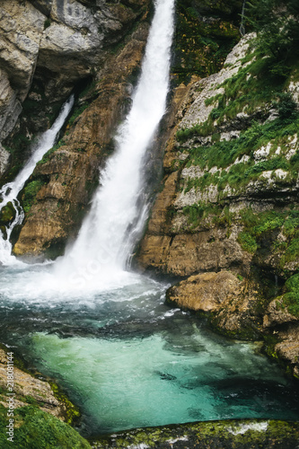 Savica waterfall at Bohinj ...