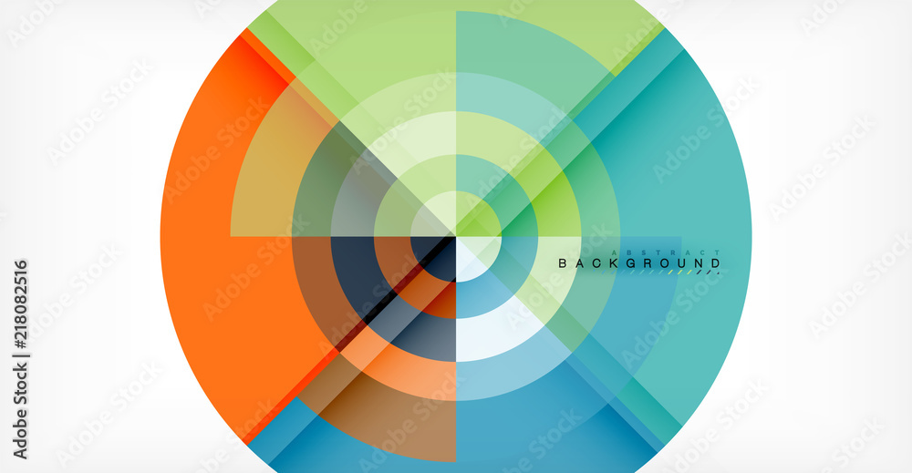 Vector circle abstract background Vector circle abstract background