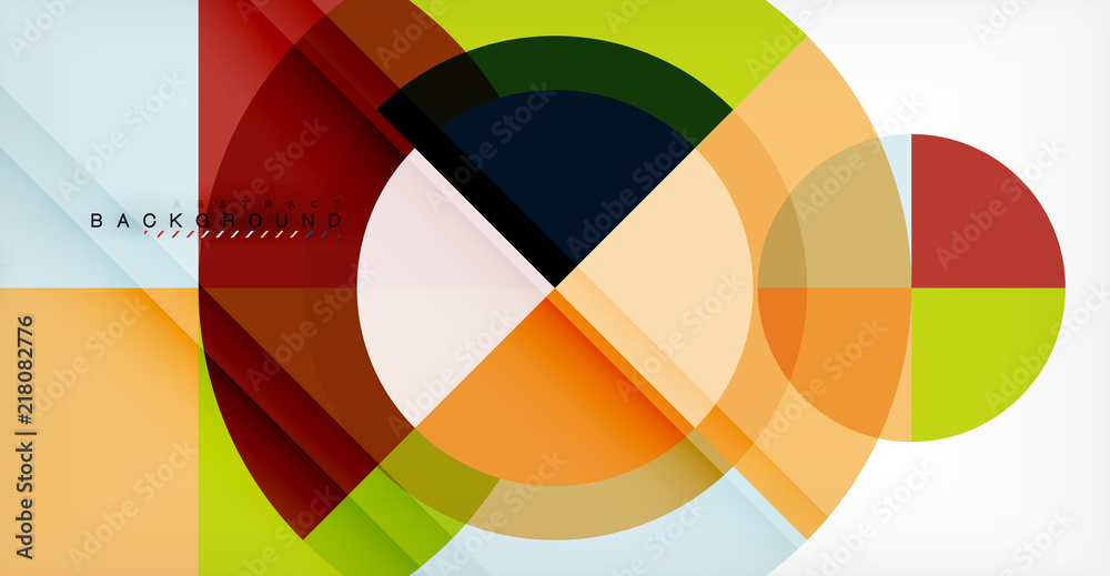 Vector circle abstract background Vector circle abstract background