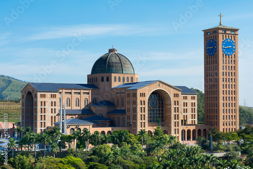 View of Basilica of the National Shrine of Our Lady of Aparecida, Aparecida - São Paulo - Brazil photo