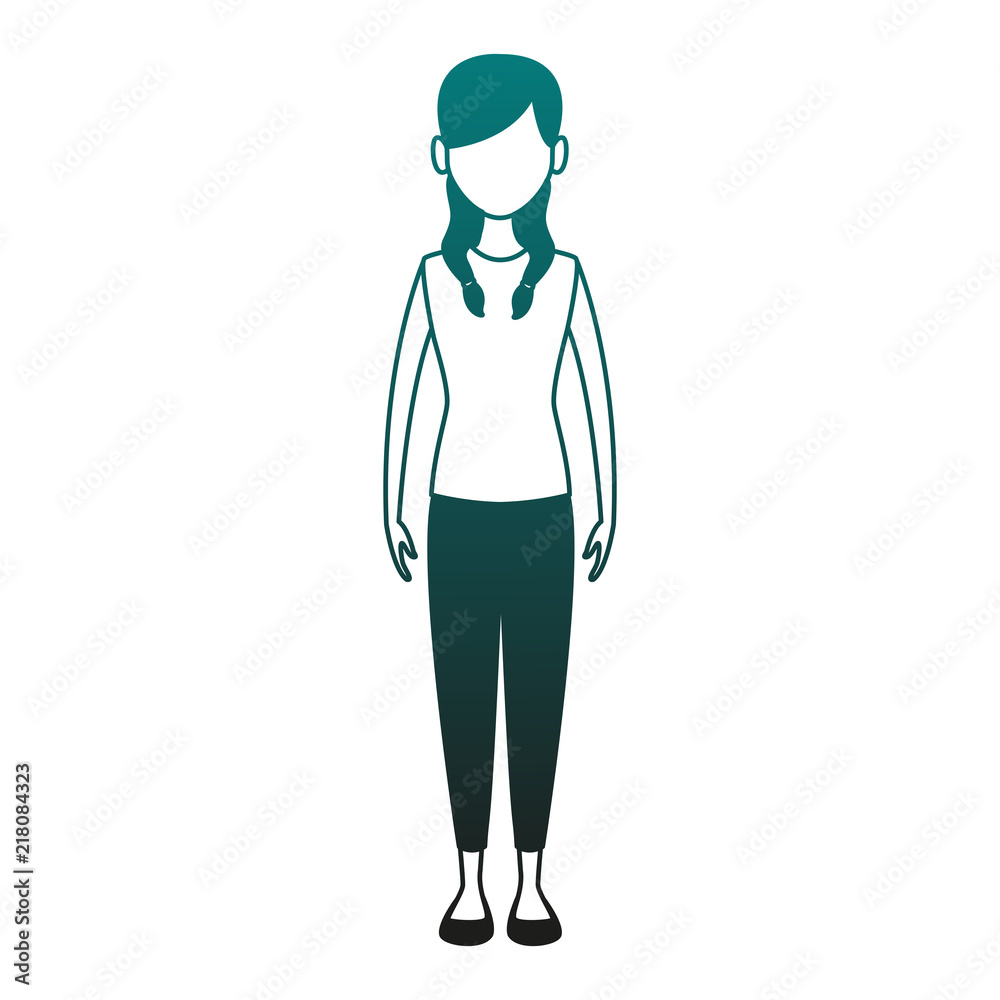 Young woman avatar vector illustration graphic design Young woman avatar vector illustration graphic design