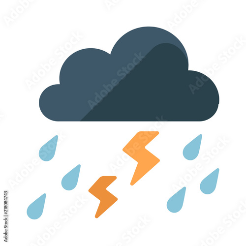 Thunder flat illustration