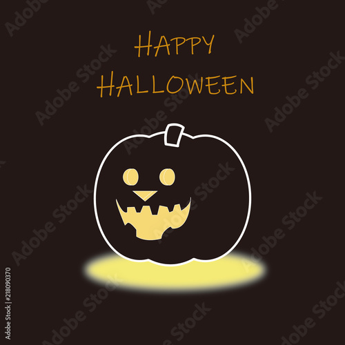 ハロウィン　秋　10月