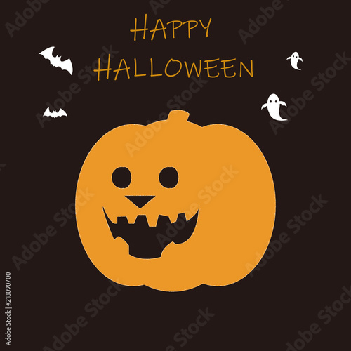ハロウィン　秋　10月