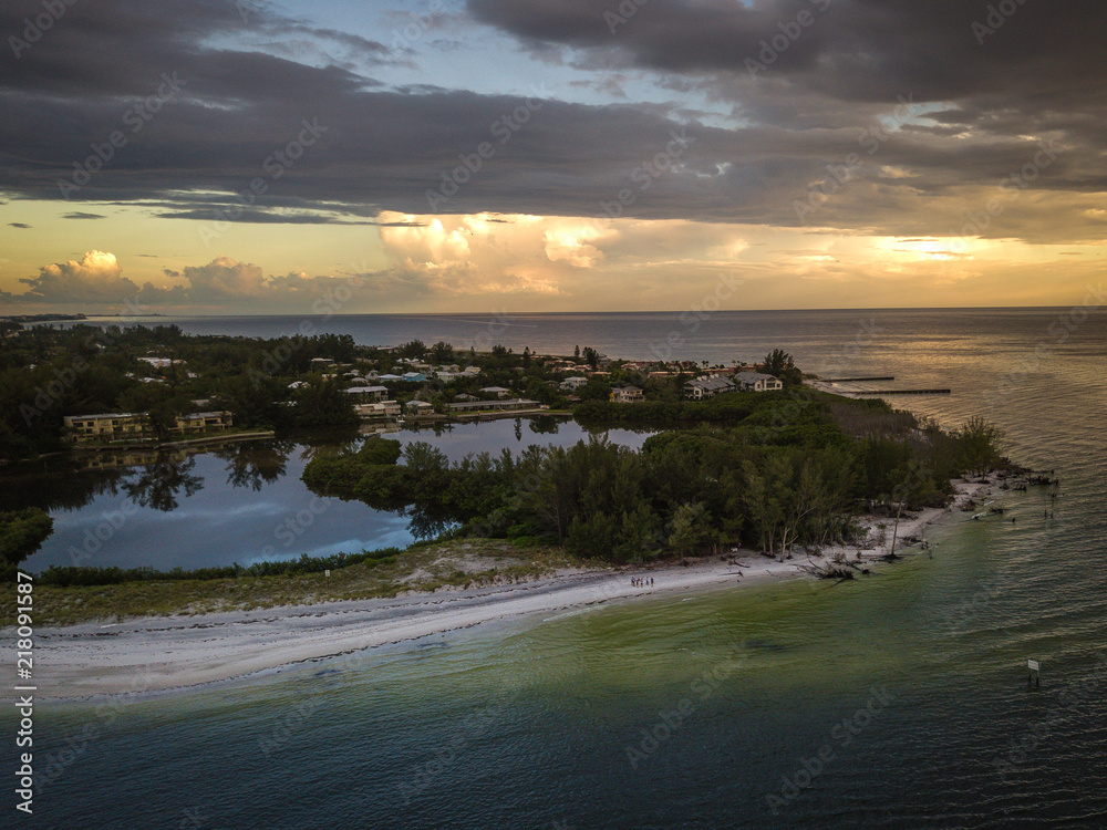 Aerial View of Long Boat Key