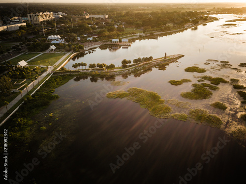 Aerial View of kissimmee Florida photo