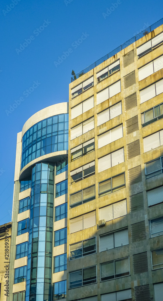 Low Angle Apartment Buildings, Montevideo, Uruguay
