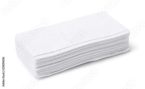 Stack of tissue paper photo