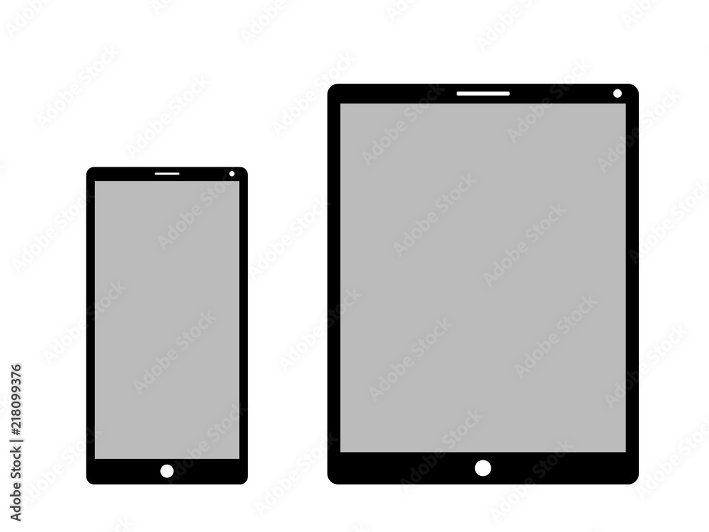 phone and tablet illustrations phone and tablet illustrations