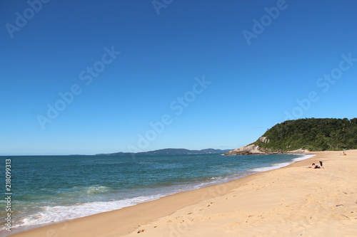 Beach and the sea