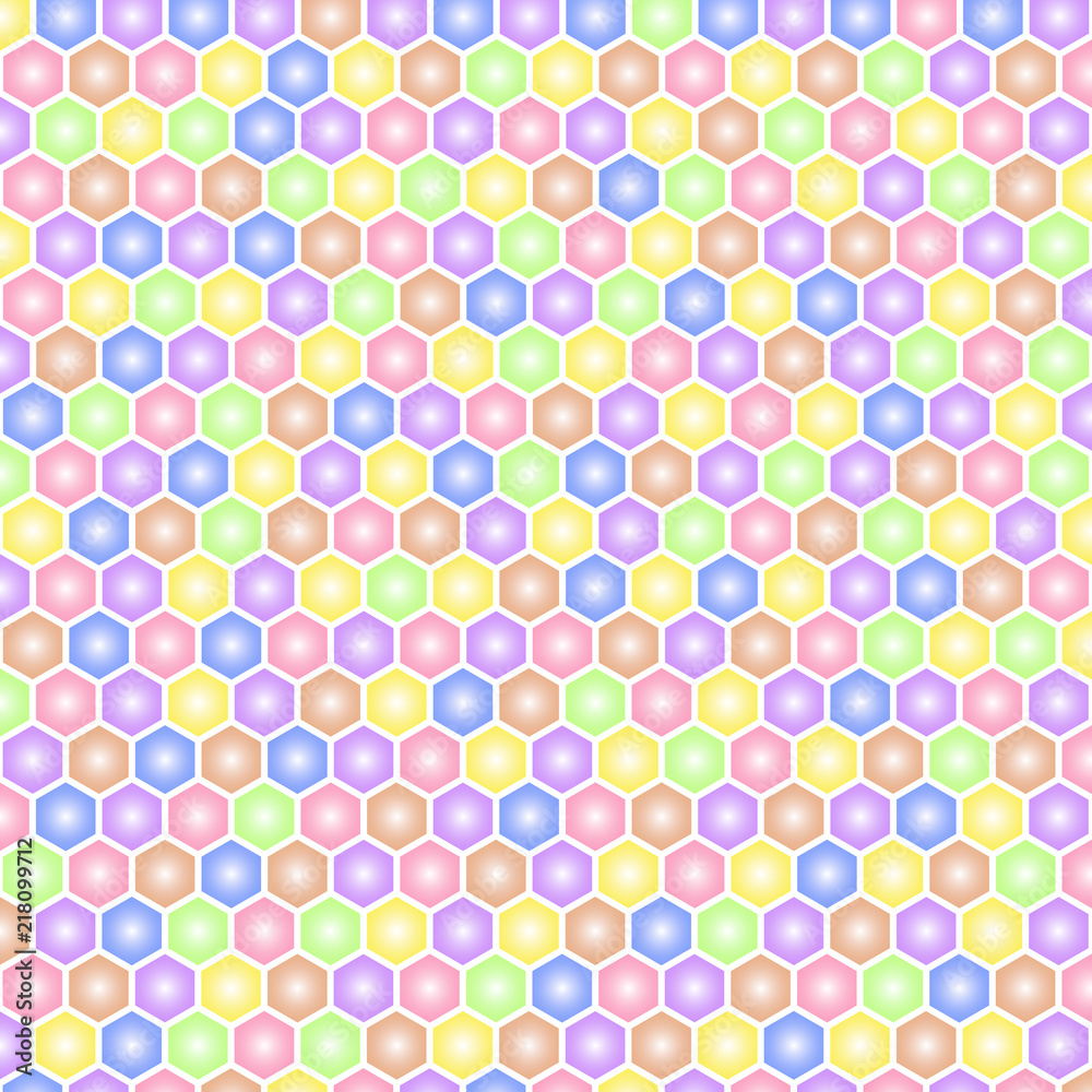 Simply geometric pattern. Rainbow blured gradient mosaic