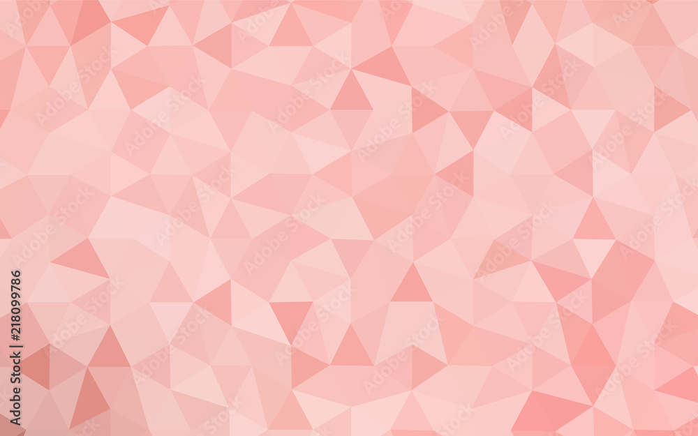 Light Red vector low poly layout. Light Red vector low poly layout.
