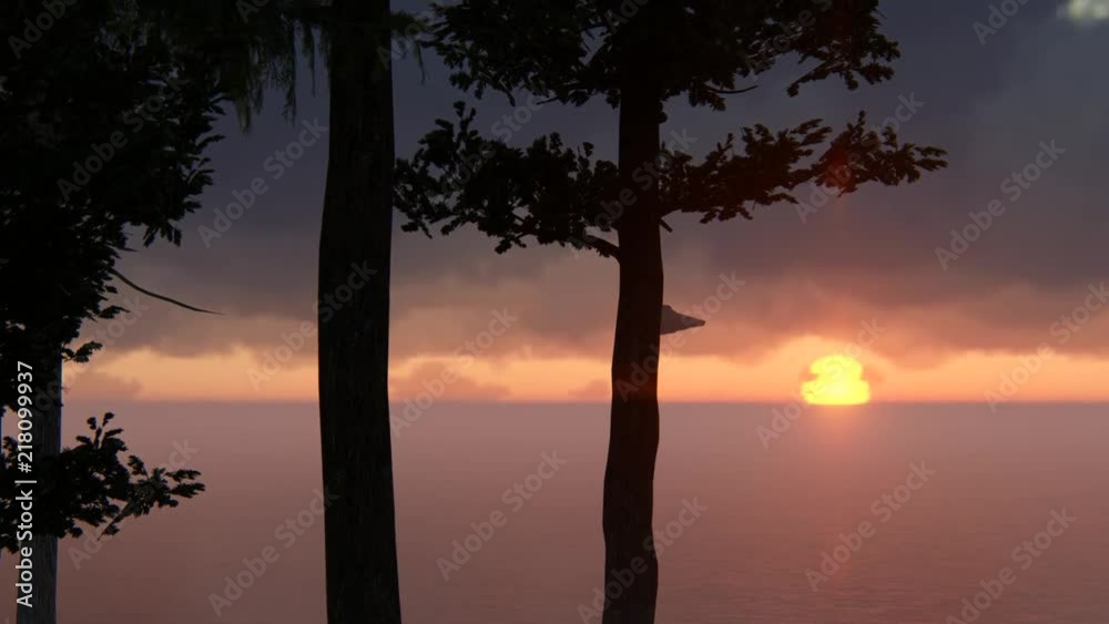 3d render UFO above the ocean
3d render UFO above the ocean
