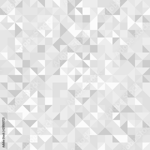 Geometric Seamless Vector Pattern With Light Triangles