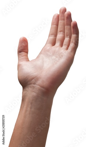 Empty Hand Reaching for Something / Raised Hand