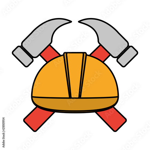 color hammer and helmet repair equipment service