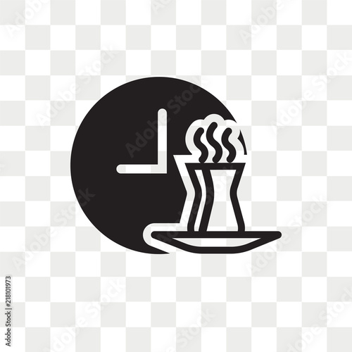 Time to have a break vector icon isolated on transparent background, Time to have a break logo design