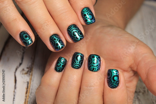 fashionable manicure design