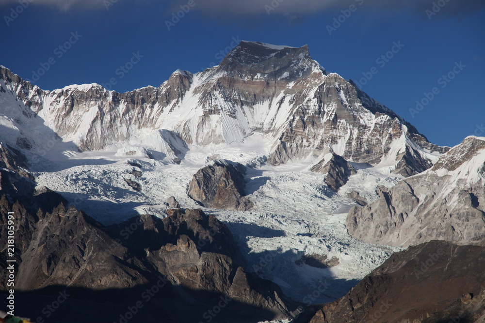 Amazing mountains on Himalayas - Nepal.