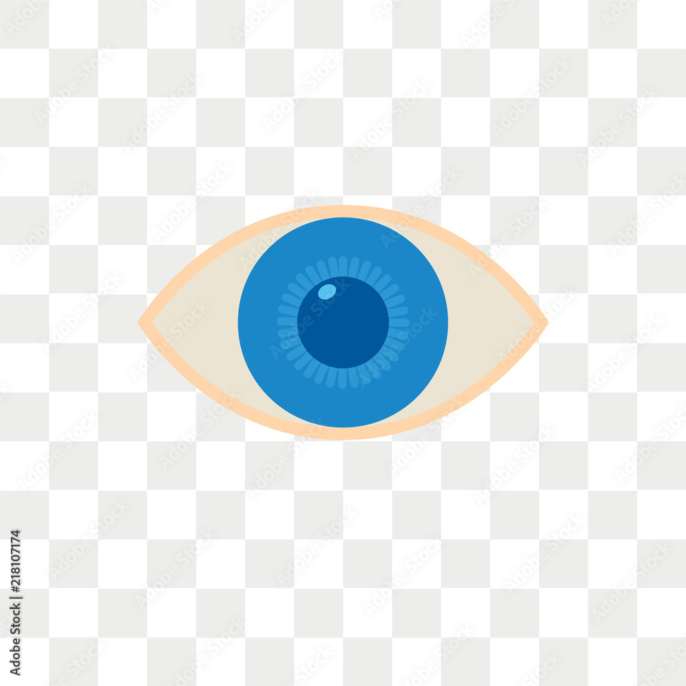Iris vector icon isolated on transparent background, Iris logo design