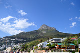 Beach view mountain view