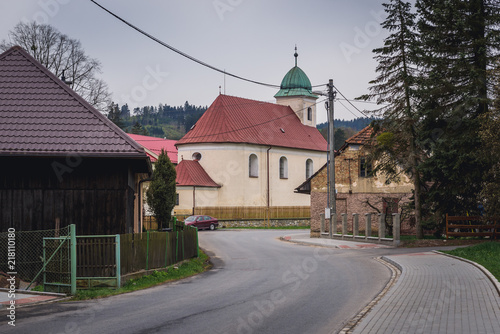 St Michael Church in Liptal, small village in historical Moravian region of Czech Republic © Fotokon