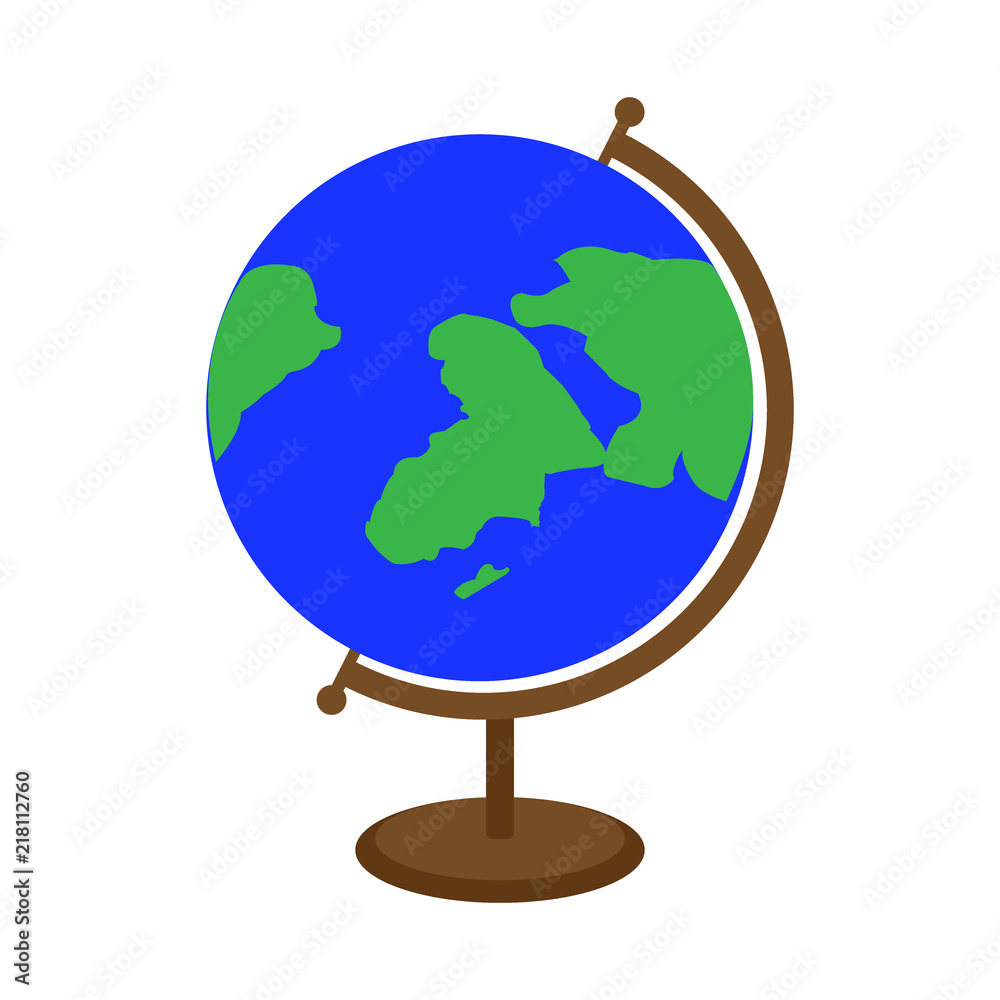 School geographical globeSchool geographical globe isolated on a white School geographical globeSchool geographical globe isolated on a white
