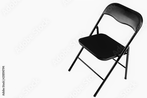 Black Folding Chair