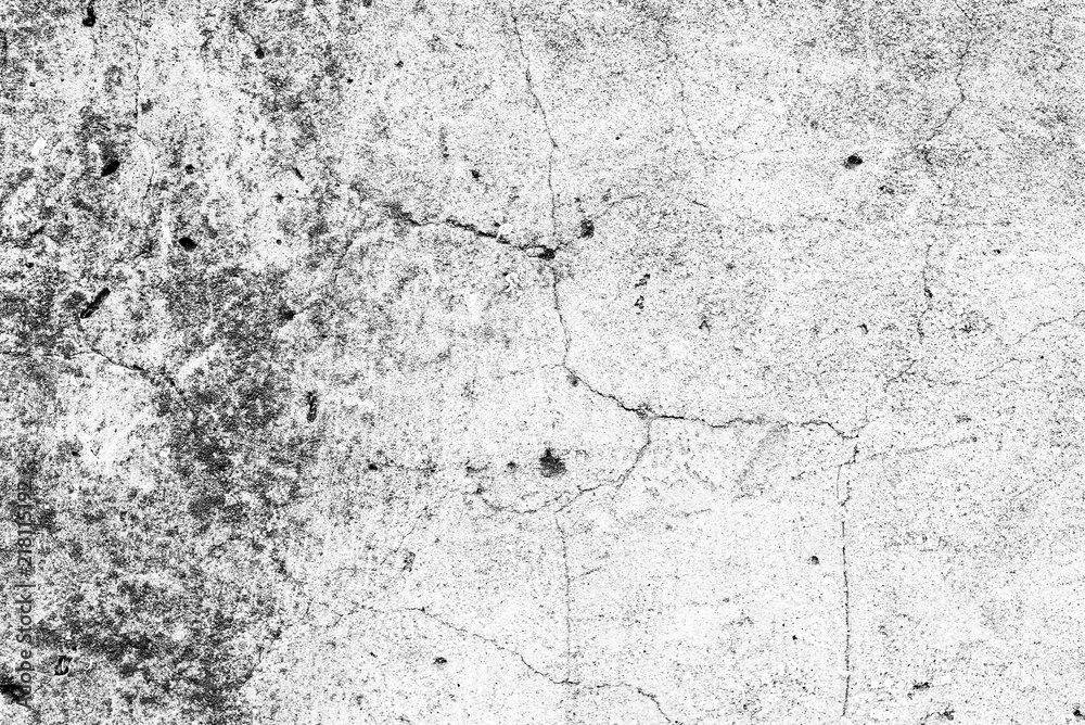 Fototapeta premium Wall fragment with scratches and cracks