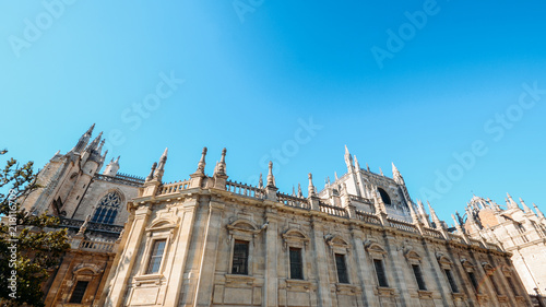 The Cathedral of Santa Maria de la Sede de Sevilla is the largest Christian Gothic cathedral in the world. Unesco declared it in 1987 a World Heritage Site
