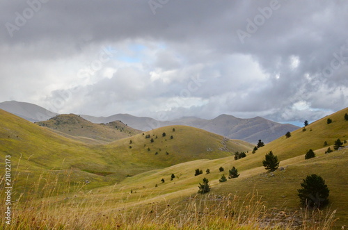 Gran Sasso National Park in Abruzzo, Italy