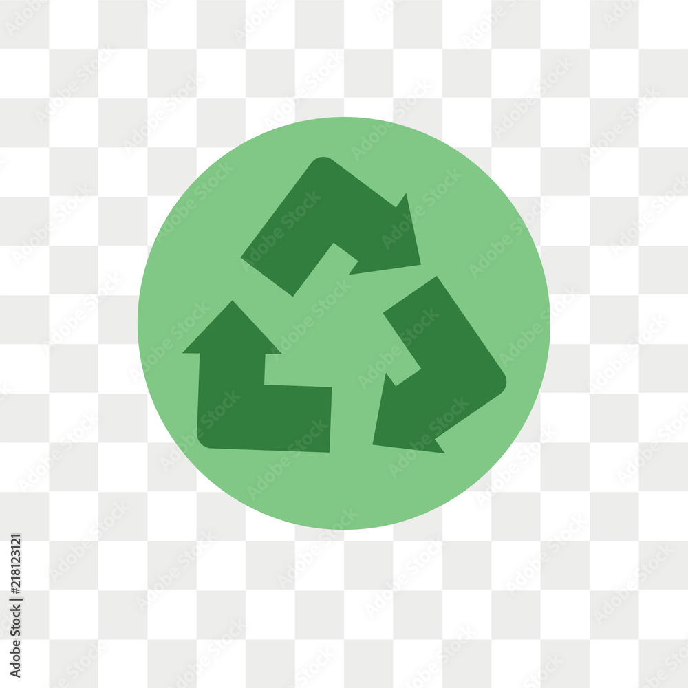 Recycle vector icon isolated on transparent background, Recycle logo design Recycle vector icon isolated on transparent background, Recycle logo design