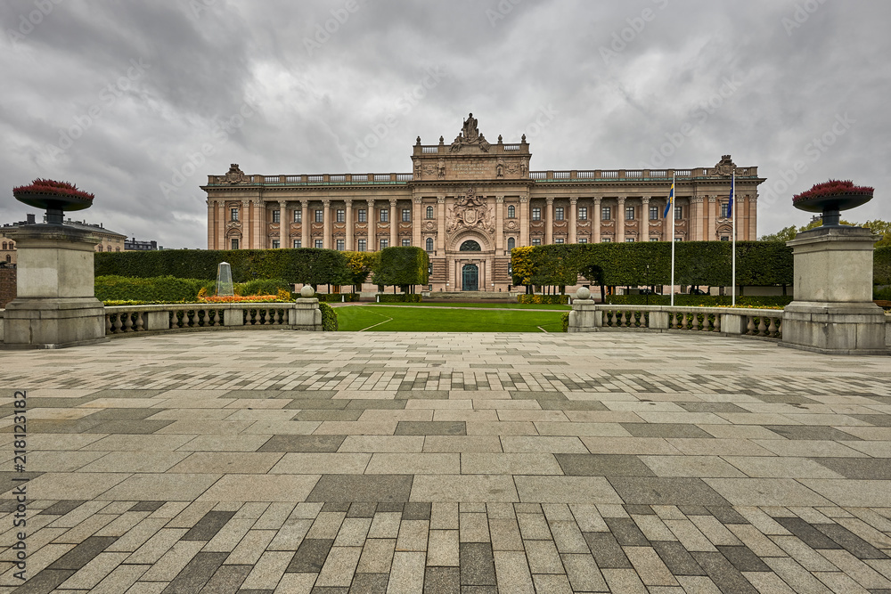 Riksdag (swedish Sveriges riksdag) - a one-room parliament of the kingdom of Sweden