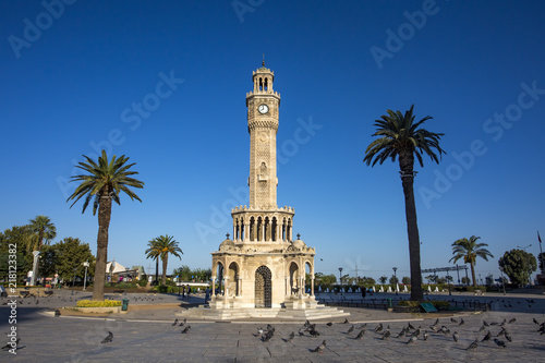 Turkey Izmir Old Clock Tower, Konak Square