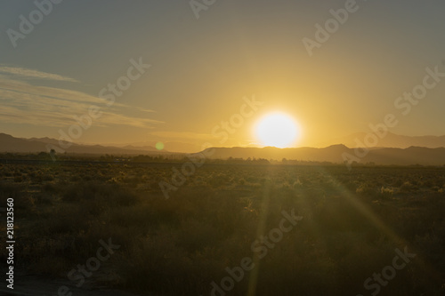 desert sunset © jonahmilesp