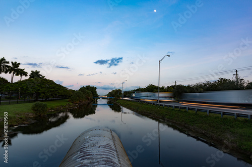 Obraz na płótnie Canal w salonie