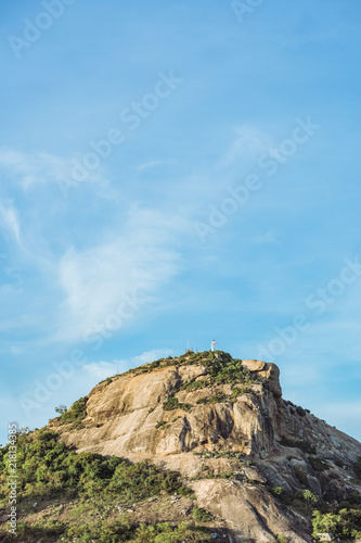 Rocky Hill on the Shore of Thailand