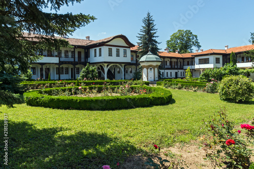 buildings of the nineteenth century in Sokolski Monastery Holy Mother's Assumption, Gabrovo region, Bulgaria