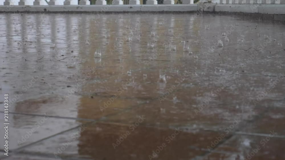 Heavy Rain over a village near Lloret de Mar, Spain. Heavy Rain over a village near Lloret de Mar, Spain.