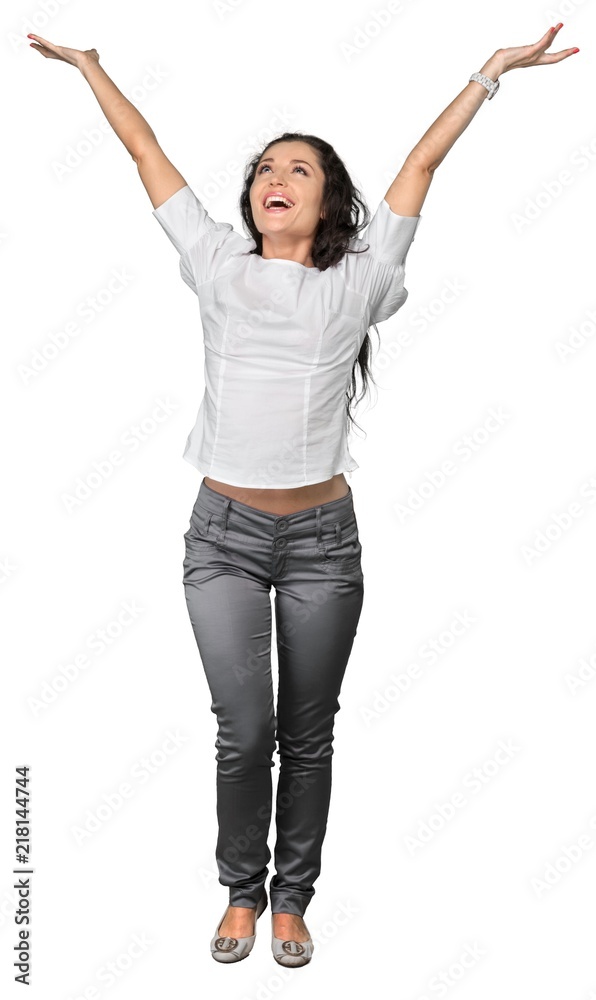 Portrait of an Overjoyed Woman Portrait of an Overjoyed Woman