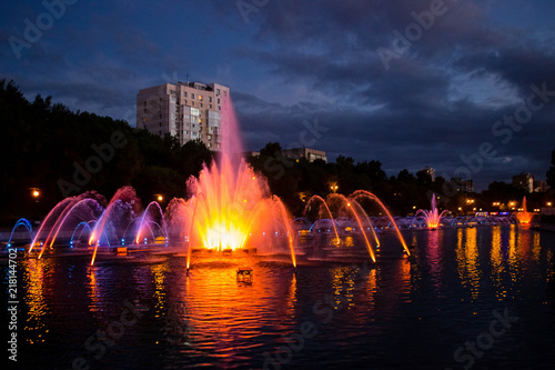 The singing fountains