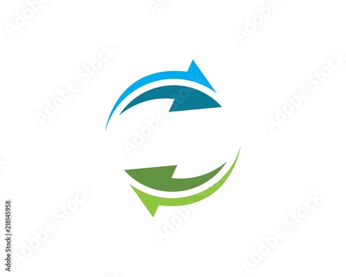 Arrow logo vector