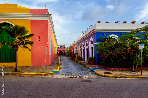 Colorful building San Juan Puerto Rico