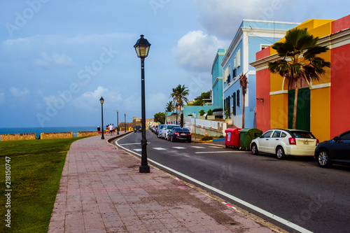 Colorful building San Juan Puerto Rico