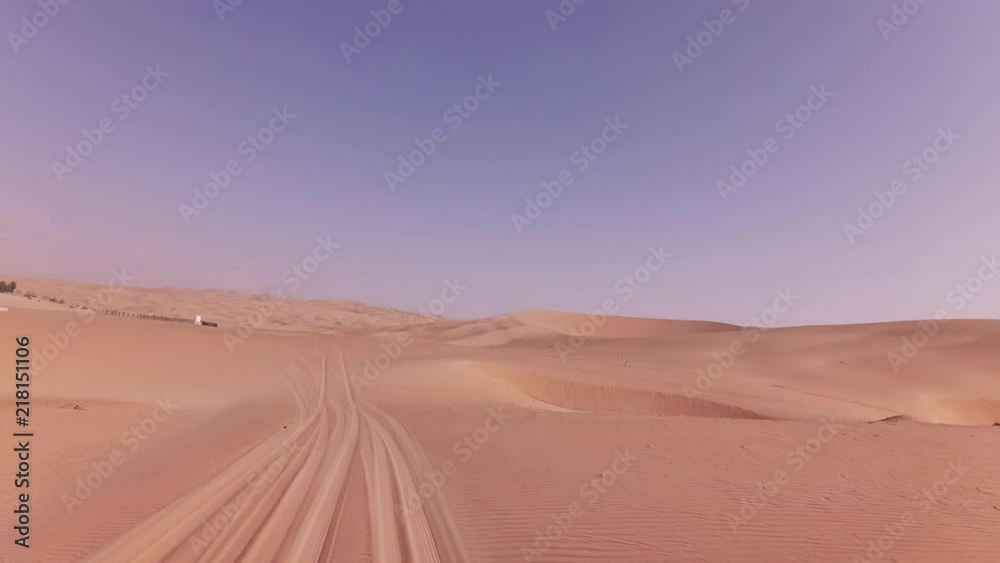 Camel Farm on the sand of Rub al Khali desert stock footage video Camel Farm on the sand of Rub al Khali desert stock footage video