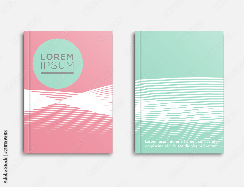 Naklejka premium Abstract Brochure template,cover design Banner flyer for business, Vector illustration